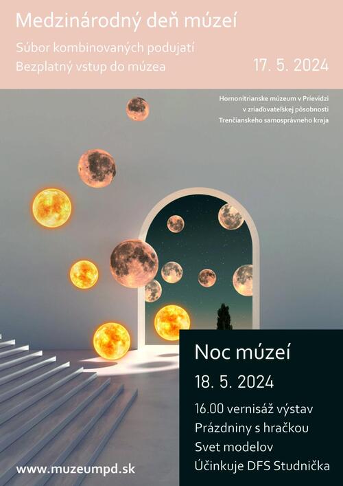 Plagát Medzinárodný deň múzeí 2024