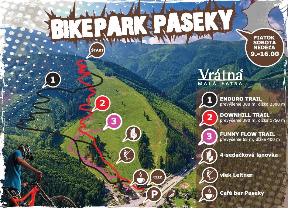 Legenda Bike park Vrátna Paseky