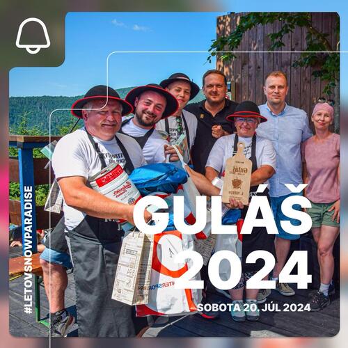 Plagát 13. ročník Majstrovstiev Veľkej Rače vo varení gulášu