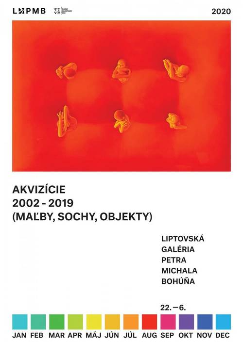 Plagát Akvizície 2002 – 2019 (maľby, sochy, objekty)