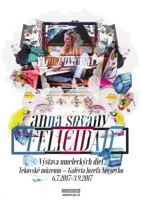 Plagát Anna Sovány ART - FELICIDAD