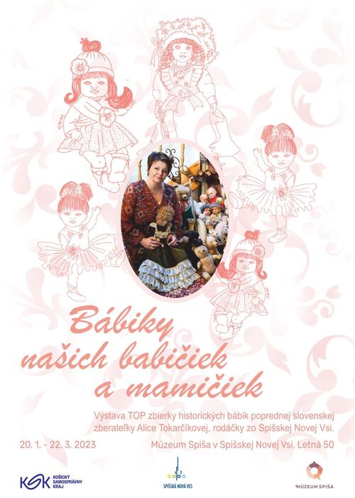 Plagát Bábiky našich babičiek a mamičiek