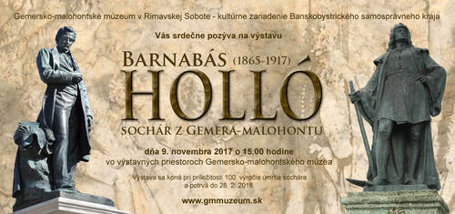 Plagát Barnabás Holló - sochár z Gemera-Malohontu