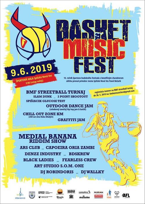 Plagát Basket Music Fest