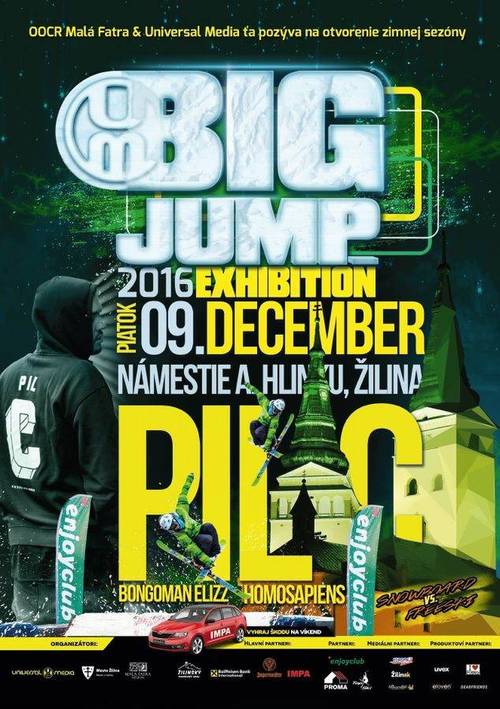Plagát Big jump v Žiline
