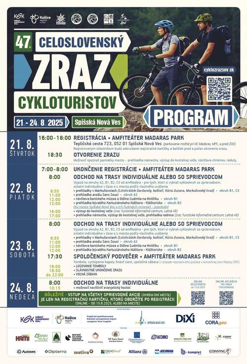 Plagát Celoslovenský zraz cykloturistov