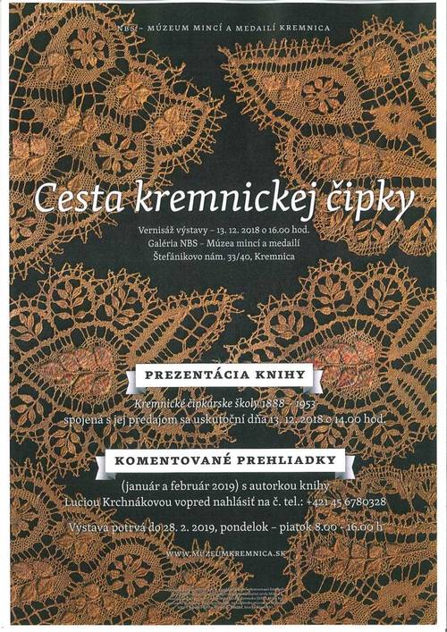 Plagát Cesta kremnickej čipky