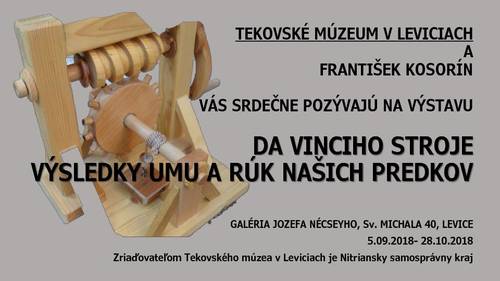 Plagát Da Vinciho stroje