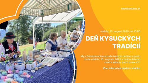 Plagát Deň kysuckých tradícií