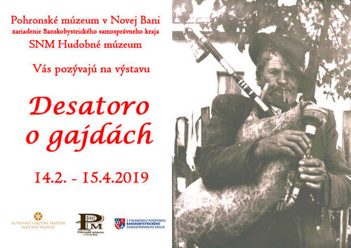 Plagát Desatoro o gajdách