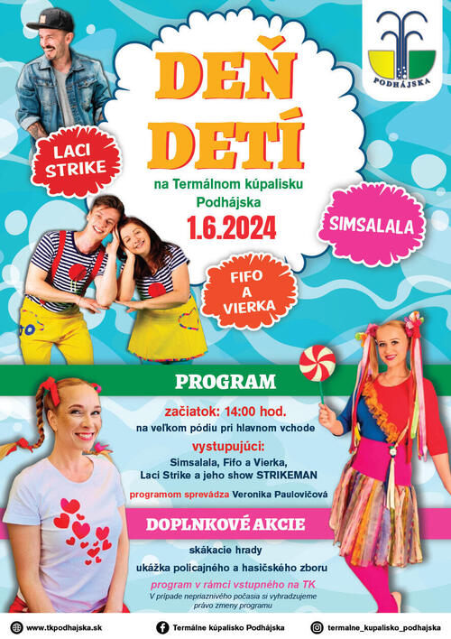 Plagát Detský festival 2024