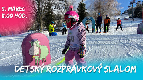 Plagát Detský rozprávkový slalom