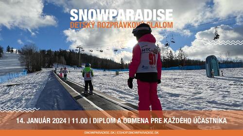 Plagát Detský rozprávkový slalom