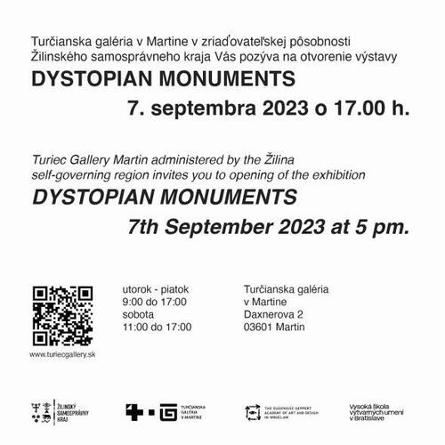 Plagát Dystopian monuments