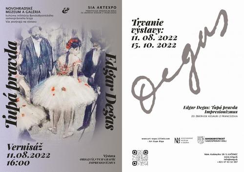 Plagát Edgar Degas – Impresionizmus: Tupá pravda