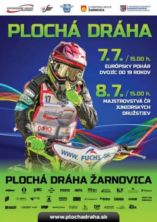 Plagát Európsky pohár a MČR juniorských družstiev