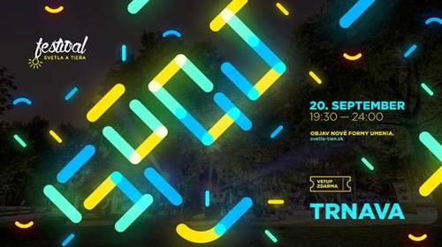 Plagát Festival svetla a tieňa 2019
