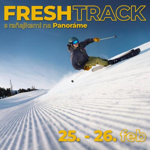 Plagát Fresh track s raňajkami na Panoráme