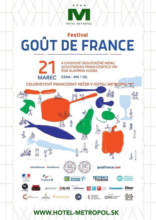 Plagát Goût de France / francúzsky gastronomický zážitok