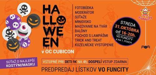 Plagát Halloween vo Funcity