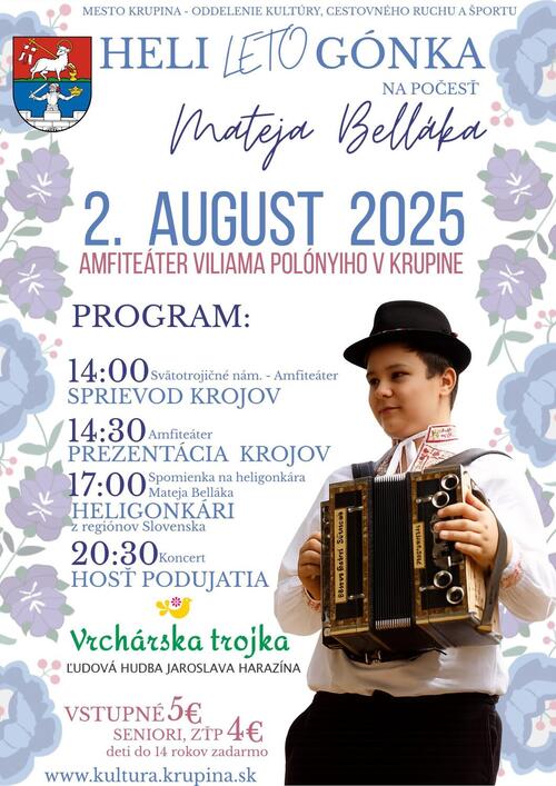 Plagát HELILETOGÓNKA na počesť Mateja Balláka