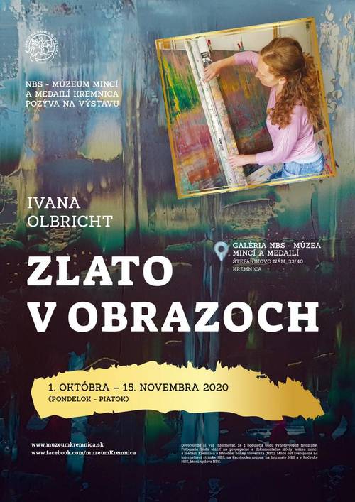 Plagát Ivana Olbricht: Zlato v obrazoch