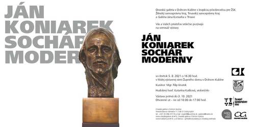 Plagát Ján Koniarek - Sochár moderny