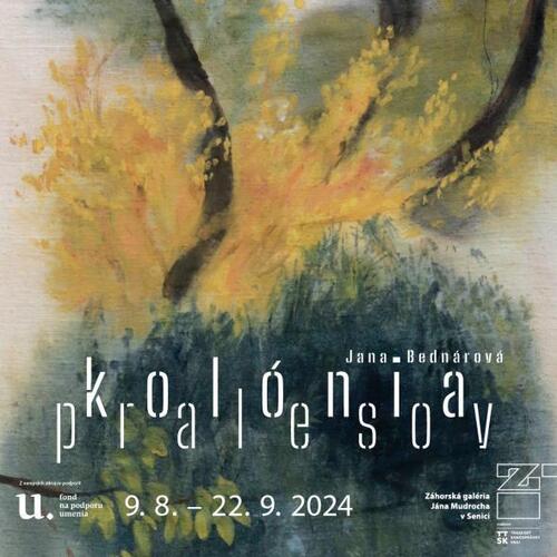 Plagát Jana Bednárová: Kolónia pralesov
