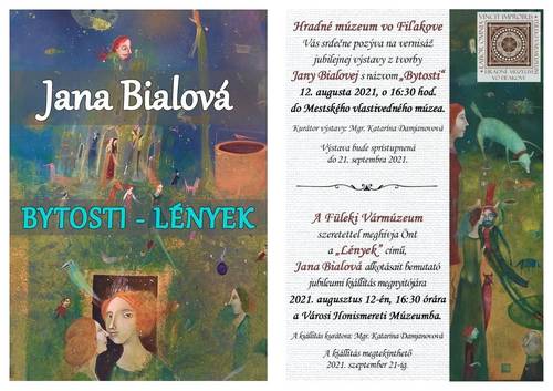 Plagát Jana Bialová - Bytosti