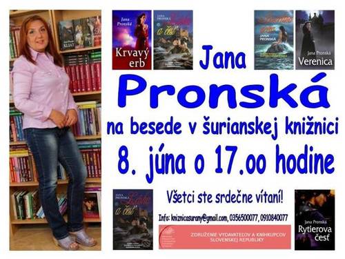Plagát Jana Pronská