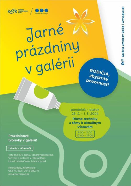 Plagát Jarné prázdniny v galérii