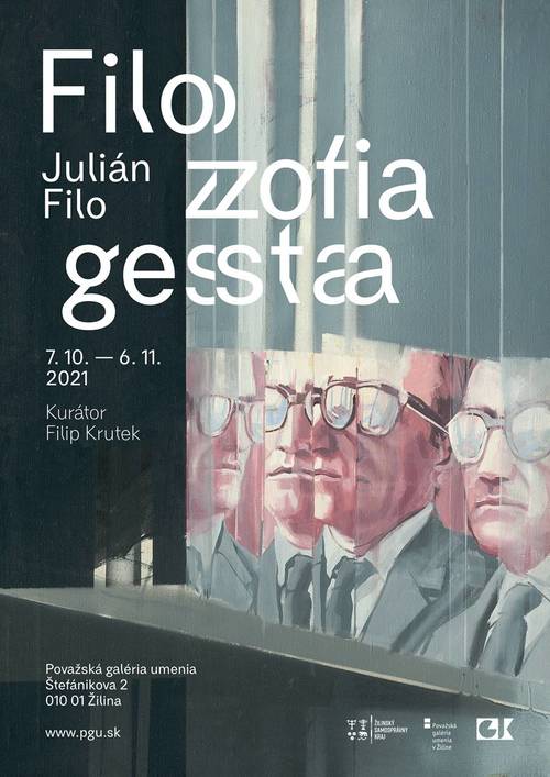 Plagát Julián Filo – Filozofia gesta