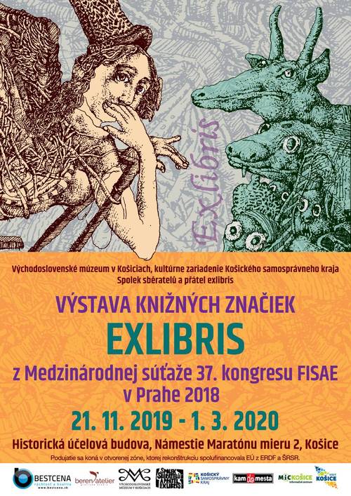 Plagát Knižná značka - EXLIBRIS