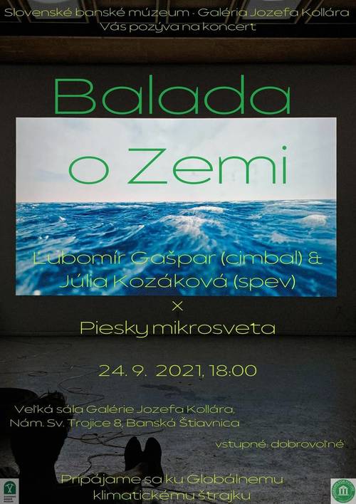 Plagát Koncert Balada o Zemi