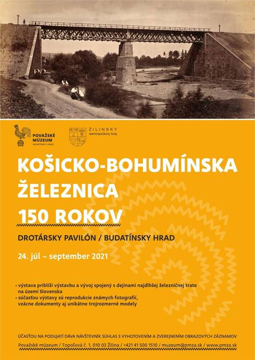 Plagát Košicko-bohumínska železnica 150 rokov