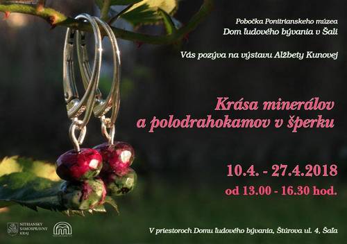 Plagát Krása minerálov a polodrahokamov v šperku