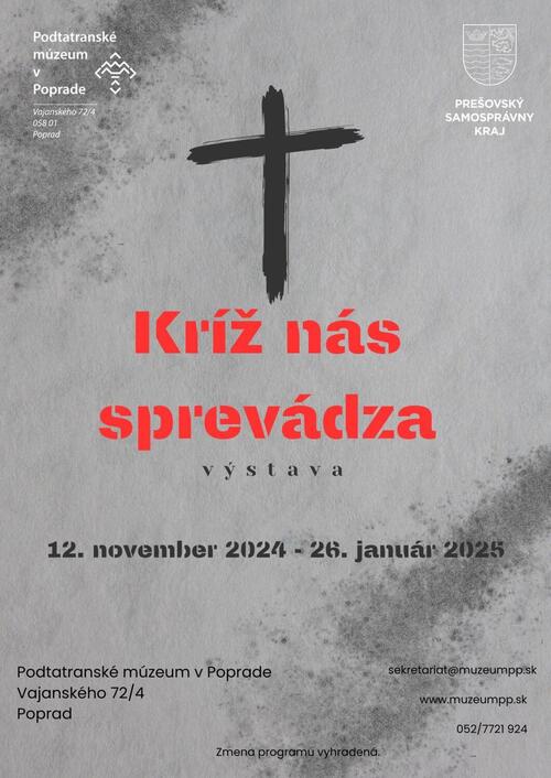 Plagát Kríž nás sprevádza