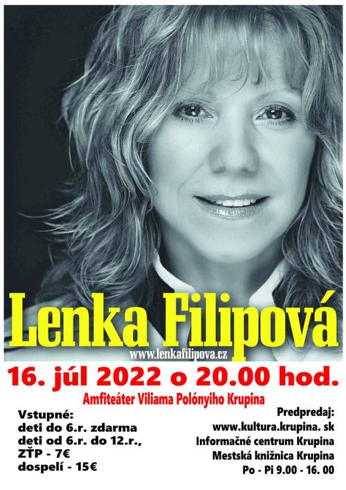 Plagát Lenka Filipová