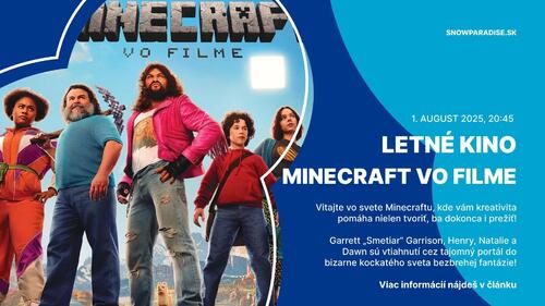 Plagát Letné kino | Minecraft vo filme
