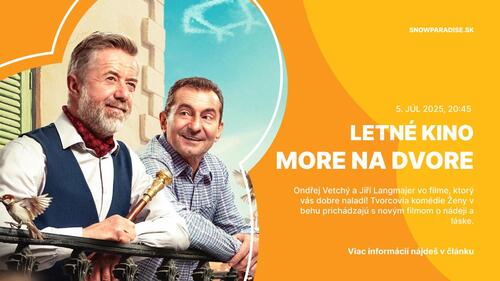 Plagát Letné kino | More na dvore
