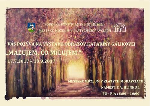 Plagát Maľujem, čo milujem