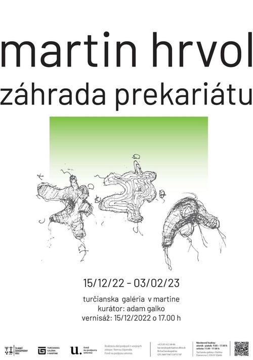 Plagát Martin Hrvol – Záhrada prekariátu