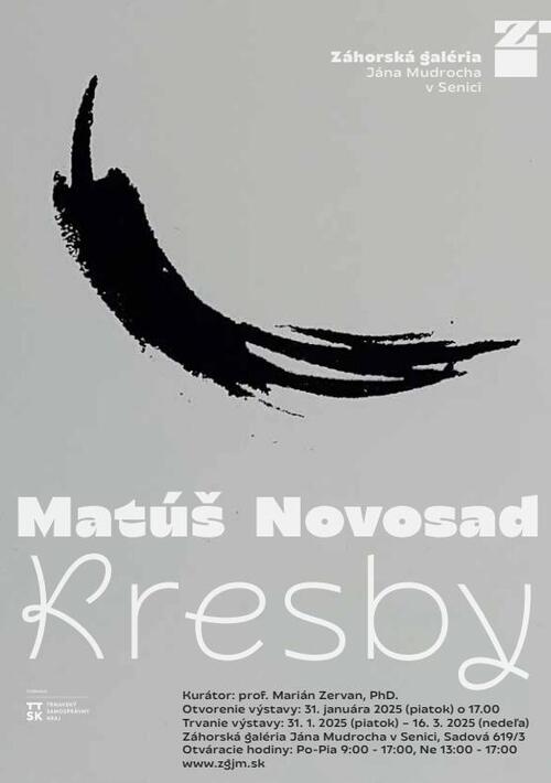 Plagát Matúš Novosad: Kresby