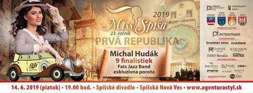 Plagát Miss Spiša 2019