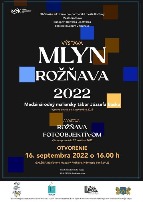 Plagát Mlyn Rožňava 2022