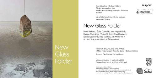 Plagát New Glass Folder