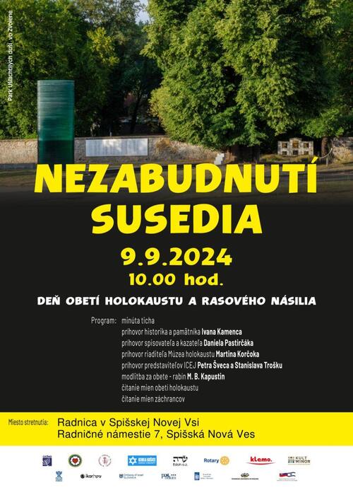 Plagát Nezabudnutí susedia
