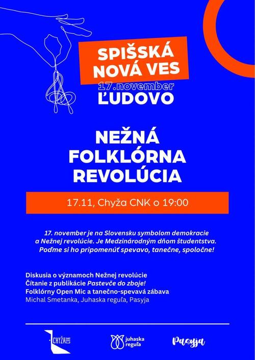 Plagát Nežná folklórna revolúcia
