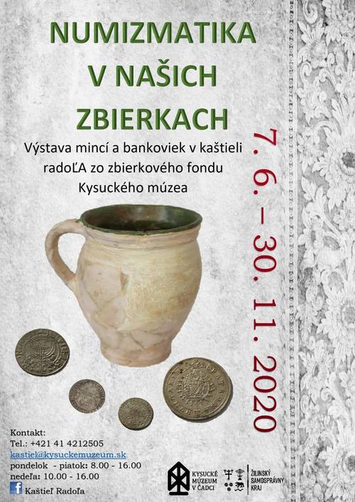 Plagát Numizmatika v našich zbierkach