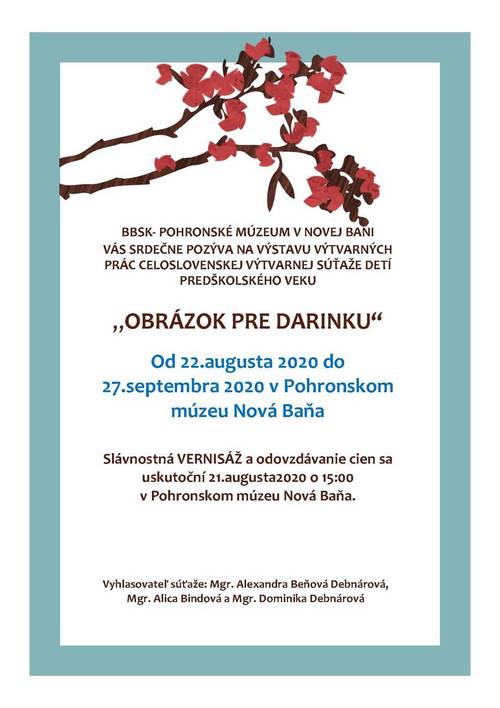 Plagát Obrázok pre Darinku